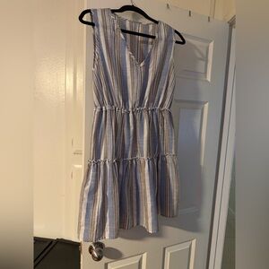 Cupshe Striped Sleeveless Dress